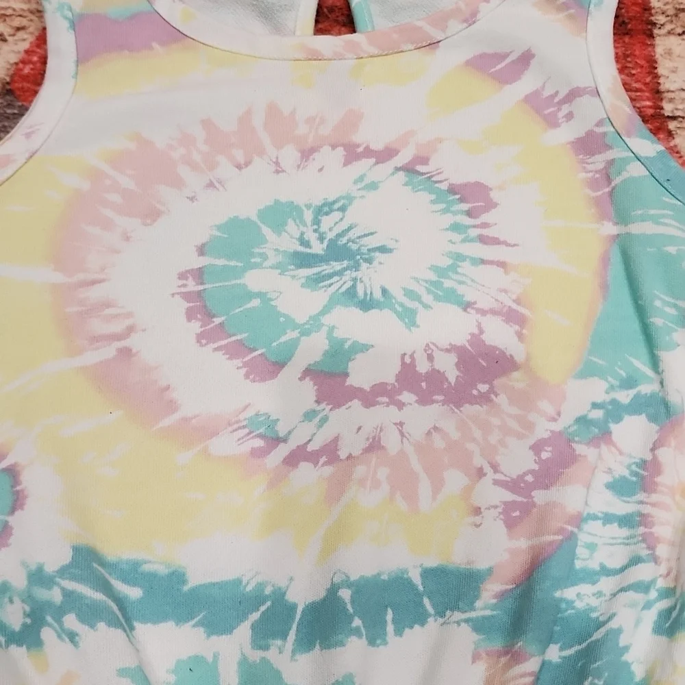 Tie dye girl one piece - Picture 2 of 4